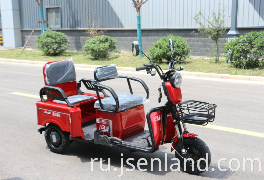 Electric Tricycle with Passenger Seat
